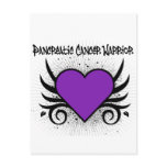 Pancreatic Cancer Warrior Postcard