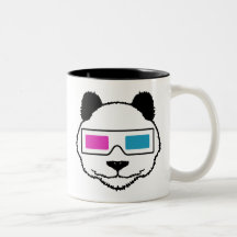 panda 3D Mugs À Café