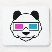 panda 3D Tapis De Souris