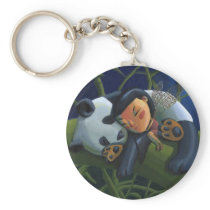 Panda and Fairy Keychain