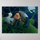 Panda And Fairy Posters