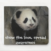 Panda Awareness Mousepad