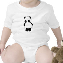 panda baby t-shirts