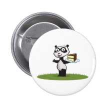 Panda Bear Cake Pin