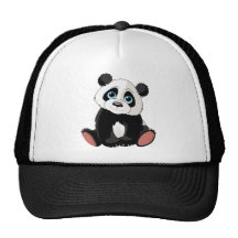 Panda Bear Mesh Hat