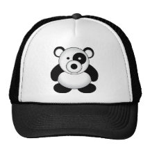 Panda Bear Mesh Hats