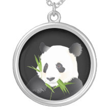 Panda Bear Personalized Necklace