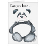 Panda Bear Picture Greeting Cards