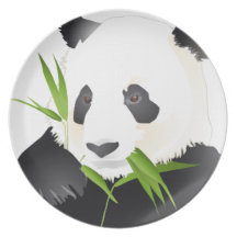 Panda Bear Plates
