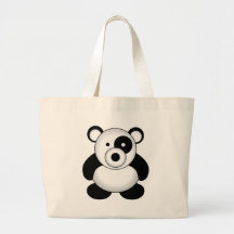 Panda Bear Tote Bag