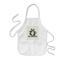 Panda Boy Big Brother Aprons