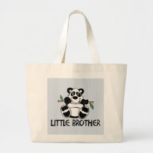 Panda Boy Little Brother Bags