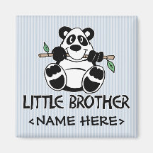 Panda Boy Little Brother Magnet