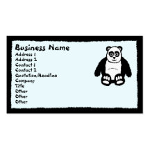Panda Business Cards