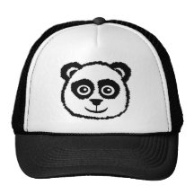 Panda Cap Mesh Hat