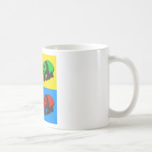 Panda d'art de bruit mugs à café