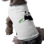 Panda Eating Bamboo pet clothing