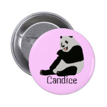 Panda Eating Pins