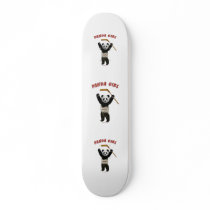 Panda Girl Hockey Bear Skate Board Decks