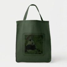 Panda Grocery Tote Bag
