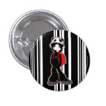 Panda Hat Button