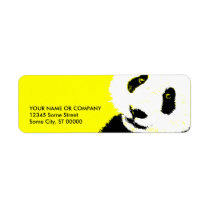 panda. labels