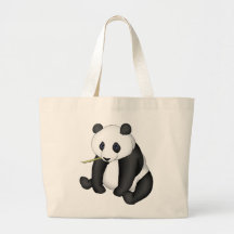 Panda Love Forever Canvas Bag