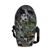 Panda Lover's Messanger Bag Courier Bag