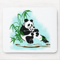 Panda Momma and Baby