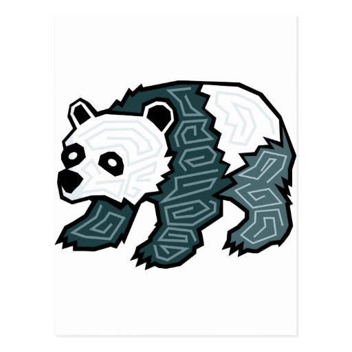 Panda Post Card