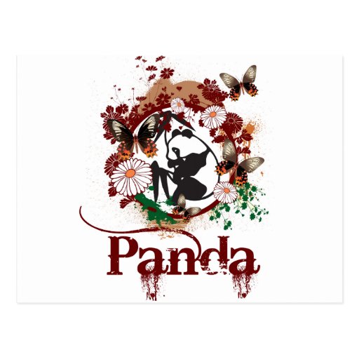 Panda Post Card