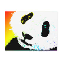 panda. post card