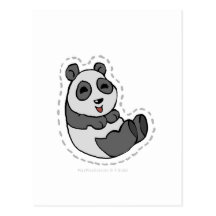 PANDA POSTCARD