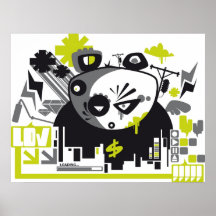 panda posters