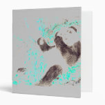 Panda Print Binder