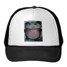 Panda sur la couleur pour aquarelle casquettes