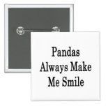 Pandas Always Make Me Smile Pin