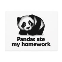 Pandas ate my homework