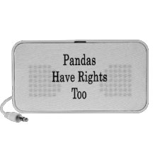Pandas Have Rights Too Speaker System