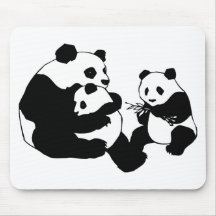 Pandas Mouse Pads