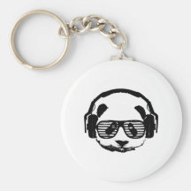 Pandaz In Da House Keychain