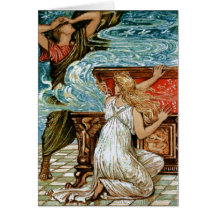 Pandora opens the Box Greeting Card