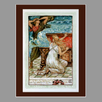 Pandora opens the Box postcards