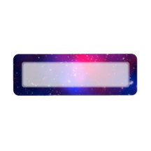 Pandora's Cluster - Abell 2744 Galaxies Custom Return Address Label