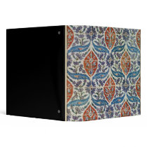 Panel of Isnik earthenware tiles binders