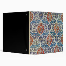 Panel of Isnik earthenware tiles 3 Ring Binders
