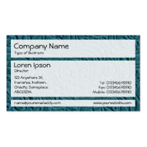 Panels 02 - Clay Modelling Madness Business Card Templates