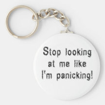 Panicking Key Chain