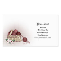 Panier de fil - cartes de visite de crochet carte de visite