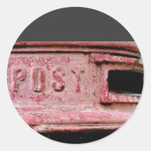 panne de communication autocollant rond